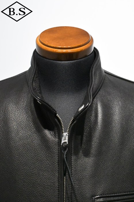 Y'2 LEATHER （ワイツーレザー）<br>STEER OIL SINGLE RIDERS JACKET