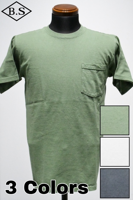 フェローズ PHERROW’S 半袖Ｔシャツ 25S-PPT ポケットTシャツ 無地 TEE