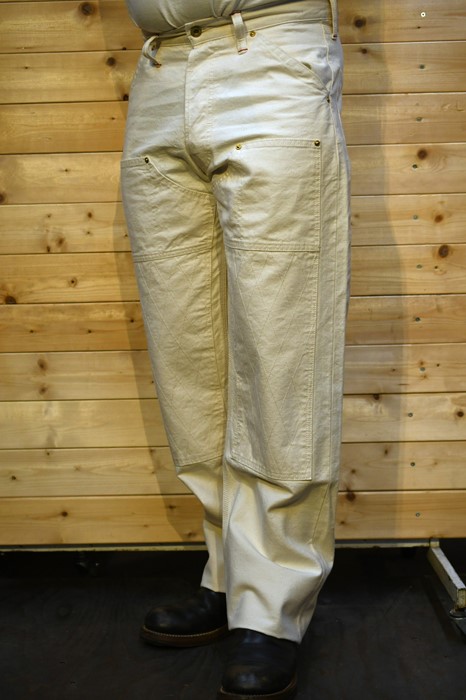 極美品 TROPHY CLOTHING ナチュラル ダック パンツ 34 TROPHY CLOTHING トロフィークロージング【Lot.1807 Painter
