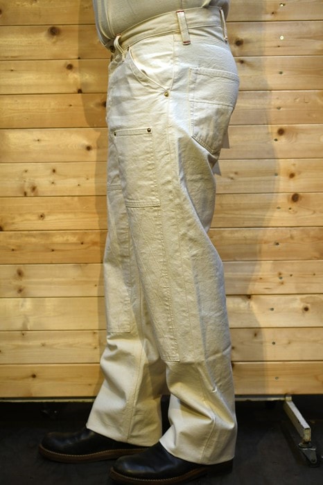 極美品 TROPHY CLOTHING ナチュラル ダック パンツ 34 Lot.1805 /「Standard Natural Duck / NATURAL」ナチュラリー