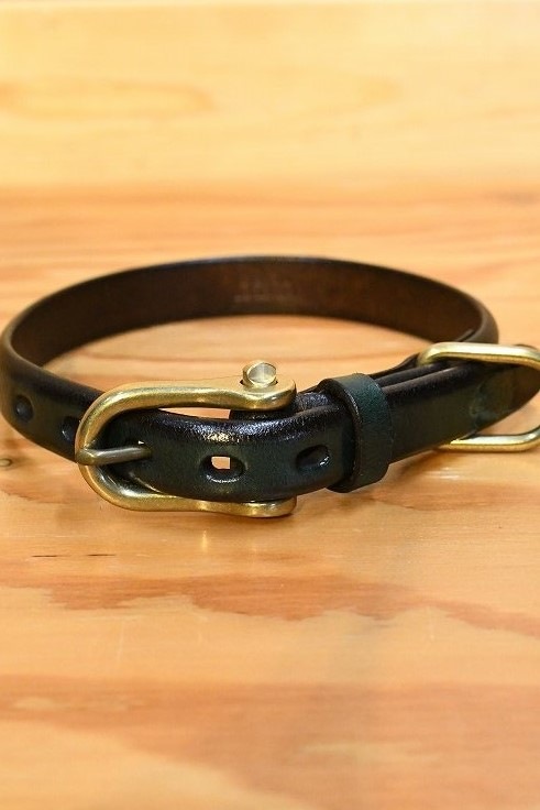 コリンボ ドッグチョーカー COLIMBO ZW-0709 HAFLINGER DOG CHOKER BOTTLE GREEN 　　　