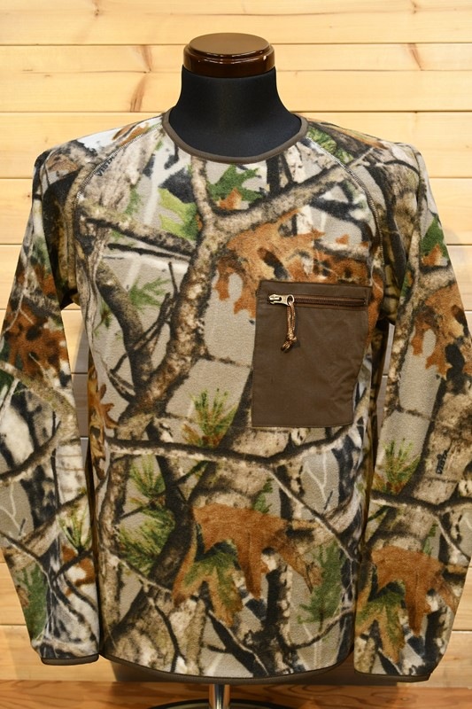 コリンボ サーモライト スウェット COLIMBO ZW-0431 SANBORN CREW SWEATER TREE CAMO　カモ