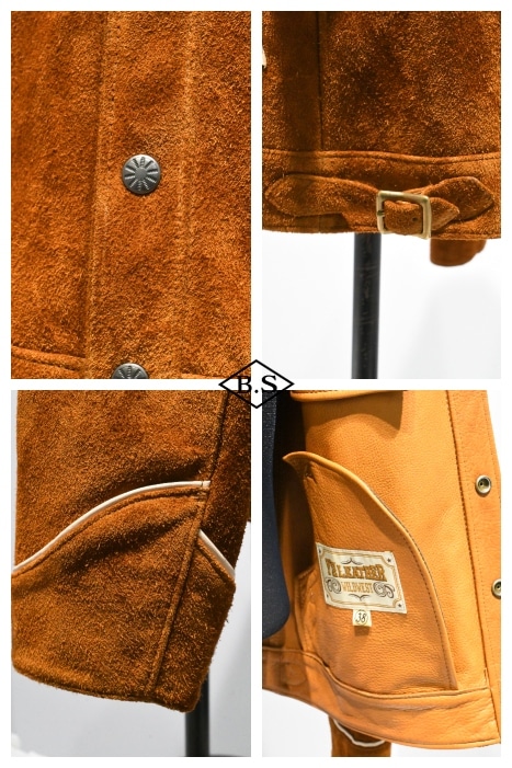 Y'2LEATHER / ワイツーレザー Y'2 LEATHER レザージャケット WJ-04