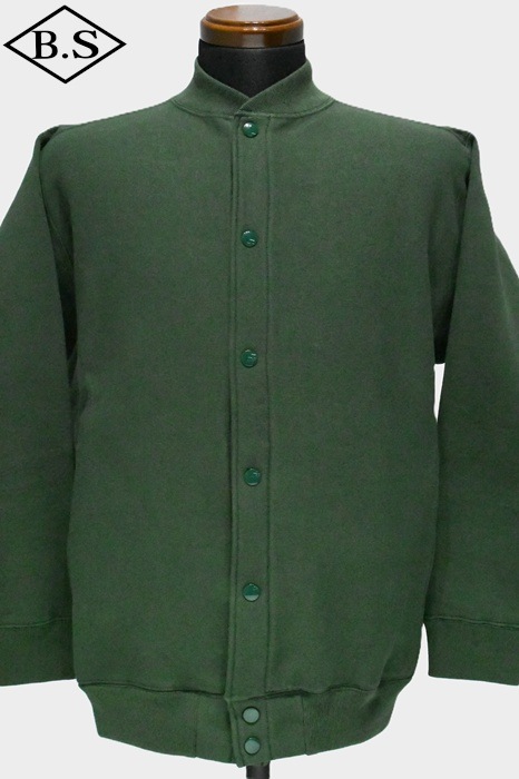 ジェラード JELADO カーディガン AB12238 Expedition Sweat Cardigan Grass Green