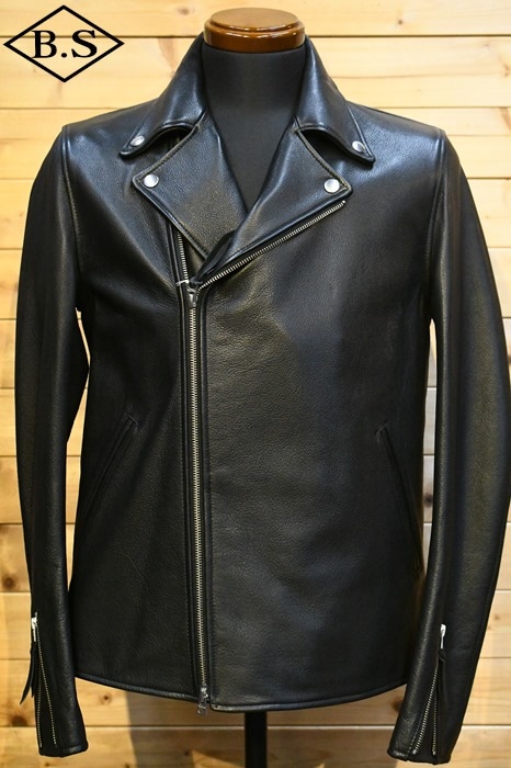 【美品】Y'2 LEATHER ブラック レザー ジャケット Y2 LEATHER ブラックレザージャケット 38