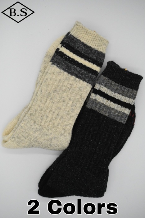 ナイジェルケーボン Nigel Cabourn ソックス 80490069001 ボーダーソックス/BORDER SOCKS