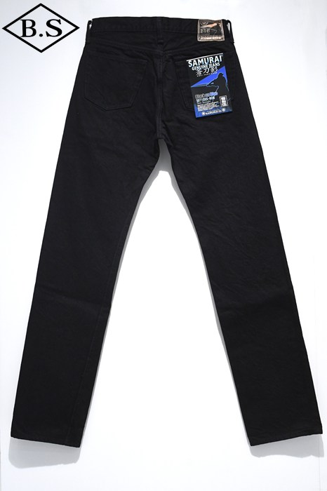 サムライジーンズ SAMURAI JEANS ジーンズ S0710XX-BOB 蒼き刀影15ozブラックオンブルー710モデル