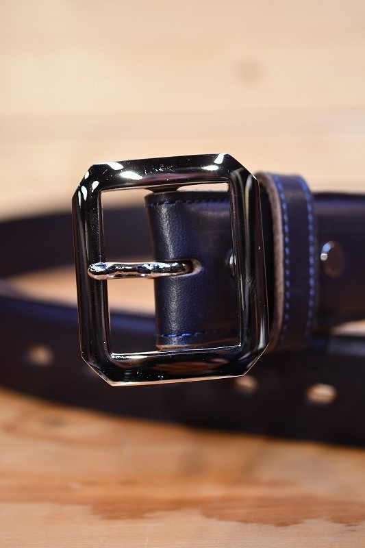 オーパス インセプション ベルト OPUS INCEPTION IPHSB-01 HORSE HIDE FEATHER BELT ネイビー