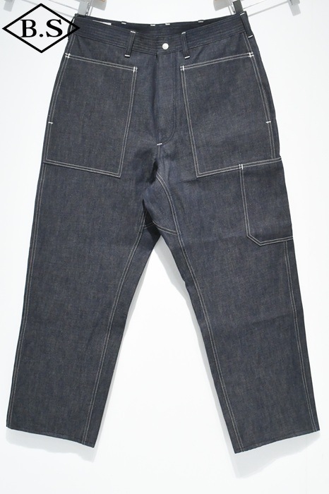 ササフラス SASSAFRAS ジーンズ SF-252233 T.P.Landscaper Pants 10oz Military Denim INDIGO