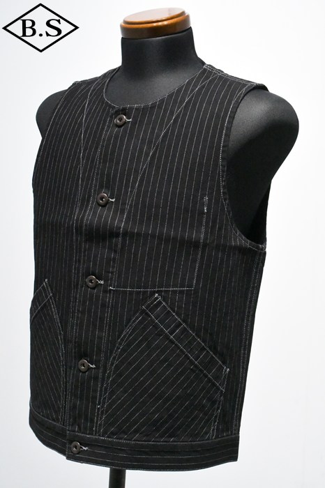 Schott / ショット schott ベスト 7825957001 OLD HICKORY DENIM