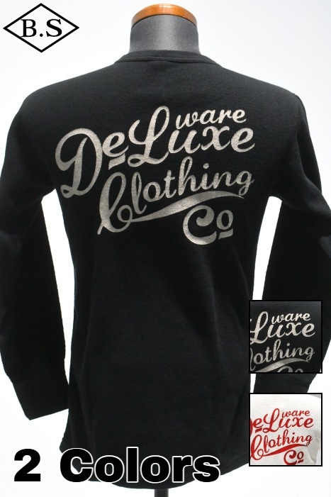 デラックスウエア DELUXEWARE 長袖Tシャツ MCBR-01A MILC-DX.LOGO THERMAL