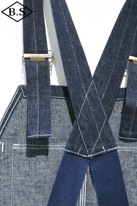 【数回使用】ウエアハウス　ジョングラッコー　ウエストオーバーオール　30インチ WAREHOUSE（ウエアハウス） John Gluckow ジョングラッコー by