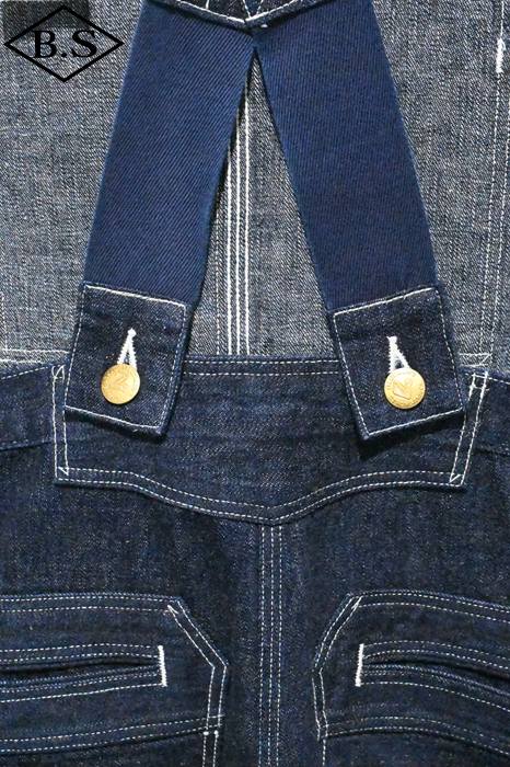 【数回使用】ウエアハウス　ジョングラッコー　ウエストオーバーオール　30インチ WAREHOUSE（ウエアハウス） John Gluckow ジョングラッコー by