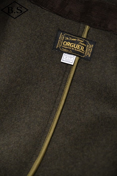ORGUEIL / オルゲイユ ORGUEIL アウター OR-4306 Mackinaw Coat Khaki