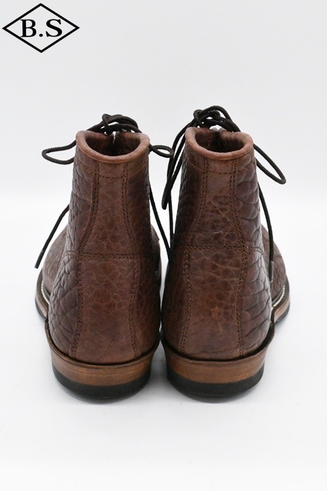 ワイツーレザー Y’2 LEATHER ブーツ BS-02 BULL HIDE WORK BOOTS R.BRN