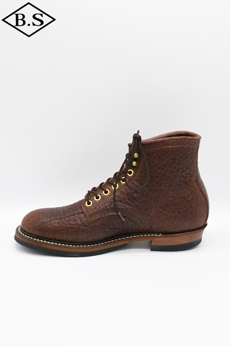 ワイツーレザー Y’2 LEATHER ブーツ BS-02 BULL HIDE WORK BOOTS R.BRN