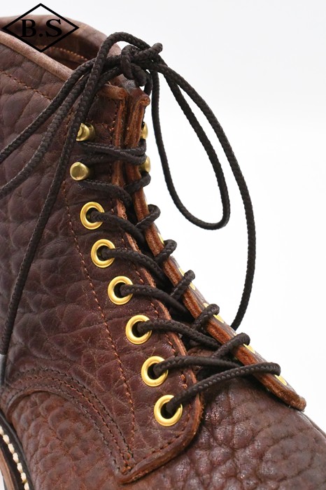 ワイツーレザー Y’2 LEATHER ブーツ BS-02 BULL HIDE WORK BOOTS R.BRN
