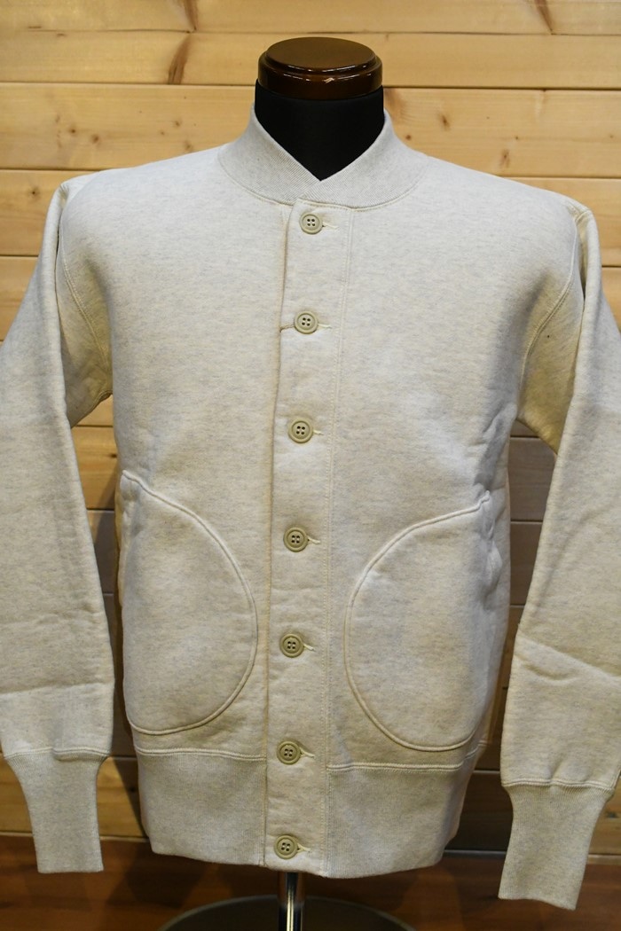 コリンボ スウェット COLIMBO ZX-0429 Randall's Athletic Jkt  OAT ランドール アスレチック ジャケット プレーン オートミール