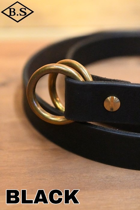 Vasco / ヴァスコ VASCO 小物 VS-601 Leather Ring Belt narrow レザー