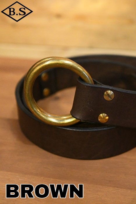 Vasco / ヴァスコ VASCO ベルト VS-600 Leather Ring Belt