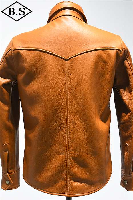 Y2LEATHER STEER OIL WESTERN SHIRS 38サイズ レザージャケット