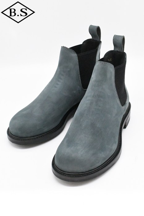 ノリエイ NORIEI ブーツ 10706 SIDE GORE BOOTS (CORDOVAN)  GREY/ Double dainite sole