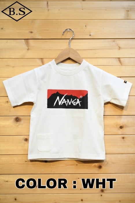 NANGA - ナンガNANGA グッズ　(こんた) NANGA / 【SALE 10%off】【KIDS】ナンガ NANGA キッズTシャツ