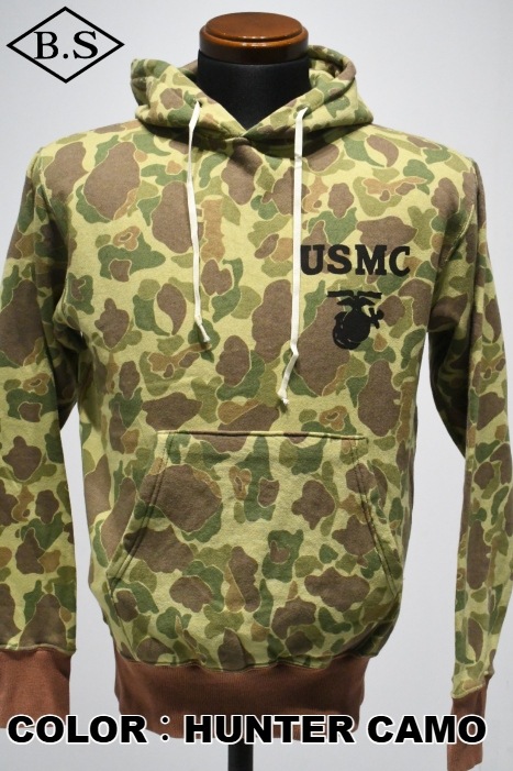 CUSHMAN / クッシュマン CUSHMAN スウェット 26847 CAMO PILE SWEAT 