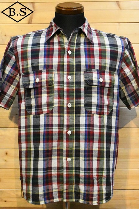 ジェラード 半袖シャツ JELADO JP82108 S/S Union Worker Shirt  Old Navy
