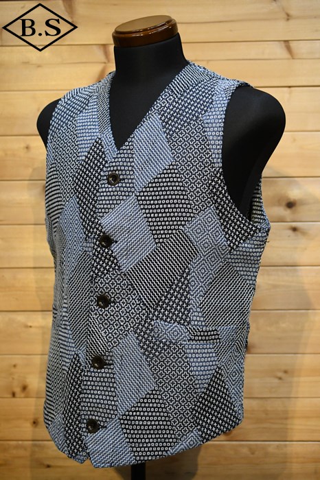 美品/希少✨タルチザン　ベスト　刺し子　44 楽天市場】STUDIO D'ARTISAN / RAIN刺し子ベスト ステュディオ