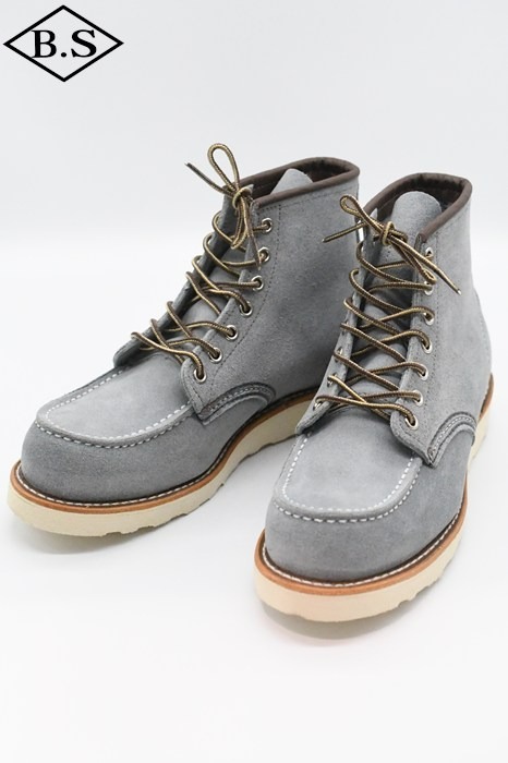 【3月15日入荷】レッドウィング REDWING 08800 6-inch Classic Moc Dusty Blue ダスティブルー