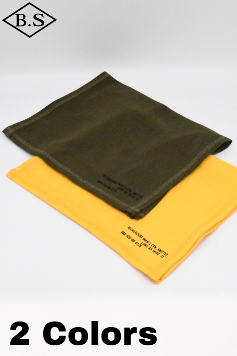 リアルマッコイズ REAL McCOYS 小物 MA25007 NECKERCHIEF, MAN'S, KNITTED バンダナ