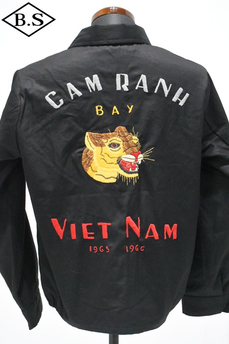 テーラー東洋 TAILOR TOYO ベトジャン TT15796 / Mid 1960s Style Cotton Vietnam Jacket “VIETNAM PANTHER” BLACK