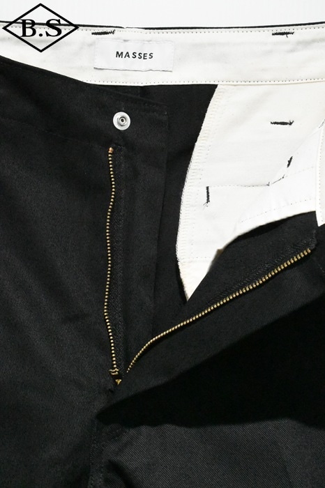 すべての商品 / マシス MASSES パンツ WORK PANTS BLACK [アメカジ