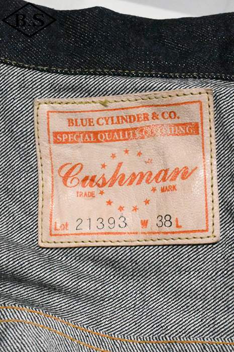 CUSHMAN / クッシュマン CUSHMAN デニムジャケット 21393 13.5OZ XX