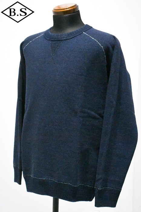 スウェット / ピュアブルー Pure blue japan スウェット 5409-ID Yarn 