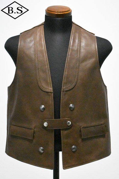 レザージャケット / マシス MASSES ベスト HORSE LEATHER VEST VINTAGE