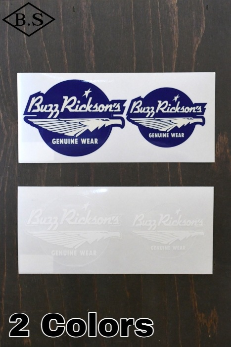 バズリクソンズ BUZZ RICKSON’S 小物 BR02277 BR02278 BUZZ RICKSON'S STICKER ステッカー