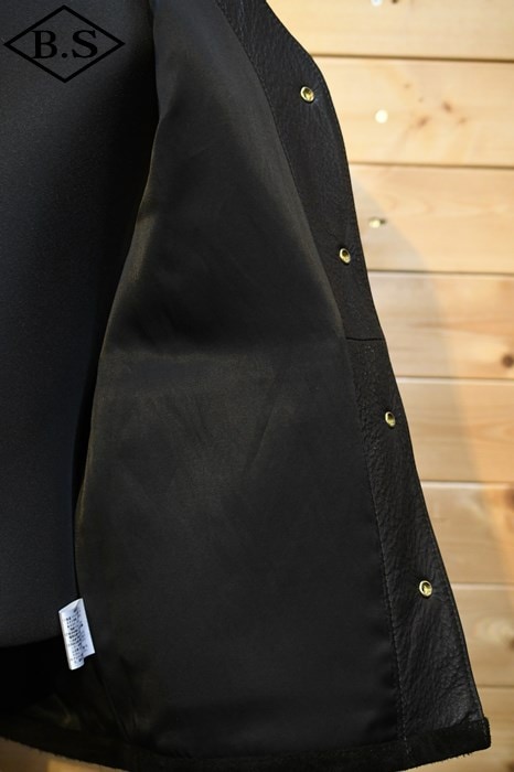 Trophy Clothing ブラックベスト トロフィークロージング】 ブラッキー デニムベスト ブラック