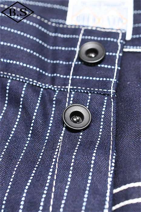 リアルマッコイズ WABASH WORK TROUSERS サイズ36 The Real McCoys Wabash Work Trousers | Indigo | Canoe Club