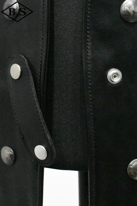 MASSES / マシス MASSES ベスト HORSE LEATHER VEST / BLACK [アメカジ