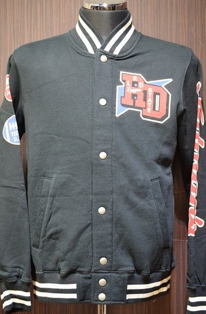 テッドマン 20%オフ スウェットスタジャン TEDMAN TDSWJ-300 ブラック