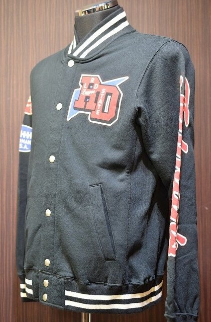 希少 500着限定 TEDMAN テッドマン オールレザー 刺繍 スタジャン｜