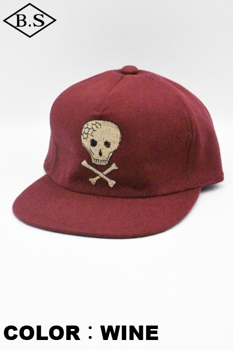 キャップ / ウエストライド WESTRIDE キャップ 25FW BB CAP9:EMB SKULL