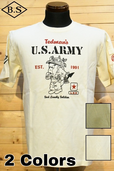 テッドマンＴシャツ TEDMAN TDSS-549 U.S.ARMY