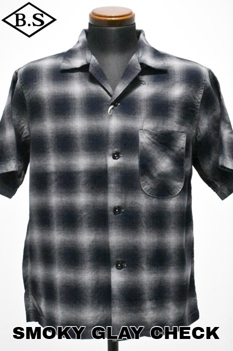 COLIMBO / コリンボ COLIMBO 半袖シャツ ZB-0304 MODEST OPEN COLLAR