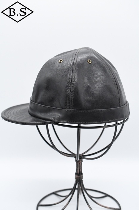 ダッパーズ　Horsehide Leather Work Cap Lサイズ すべての商品 / ダッパーズ Dapper's ワークキャップ LOT1741