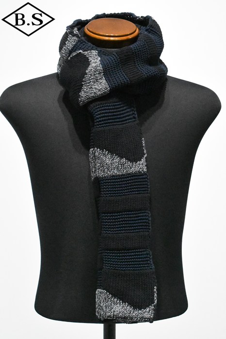 モドメント MODMNT 小物 M2520-3E066F KNIT SCARF BLACK