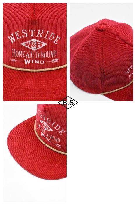 ブランド別 / ウエストライド WESTRIDE キャップ 25FW BB CAP4:EMB