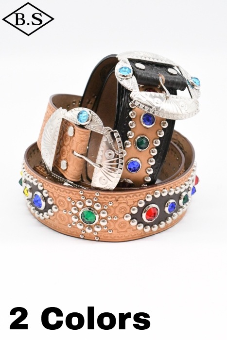 ダッパーズ Dapper’s ベルトLOT1791 1940’s Style Studs Belt Made by ACE WESTERN BELTS